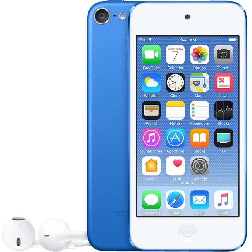 Apple iPod touch 6G A1574 128 GB Blue Flash Portable Media Player