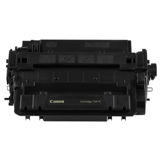 Canon 724H Original Laser Toner Cartridge - Black - 1 / Pack