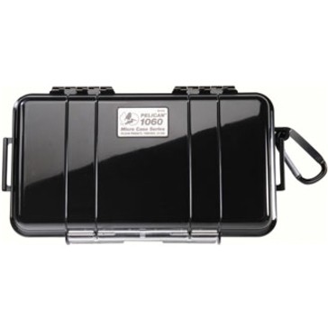 Pelican 1060 Underwater Case Portable Gaming Console, Cellular Phone, Pager, Handheld PC, Camera, Radio, Accessories - Black
