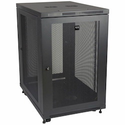 Eaton Tripp Lite Series SmartRack 18U Mid-Depth Half-Height Rack Enclosure Cabinet