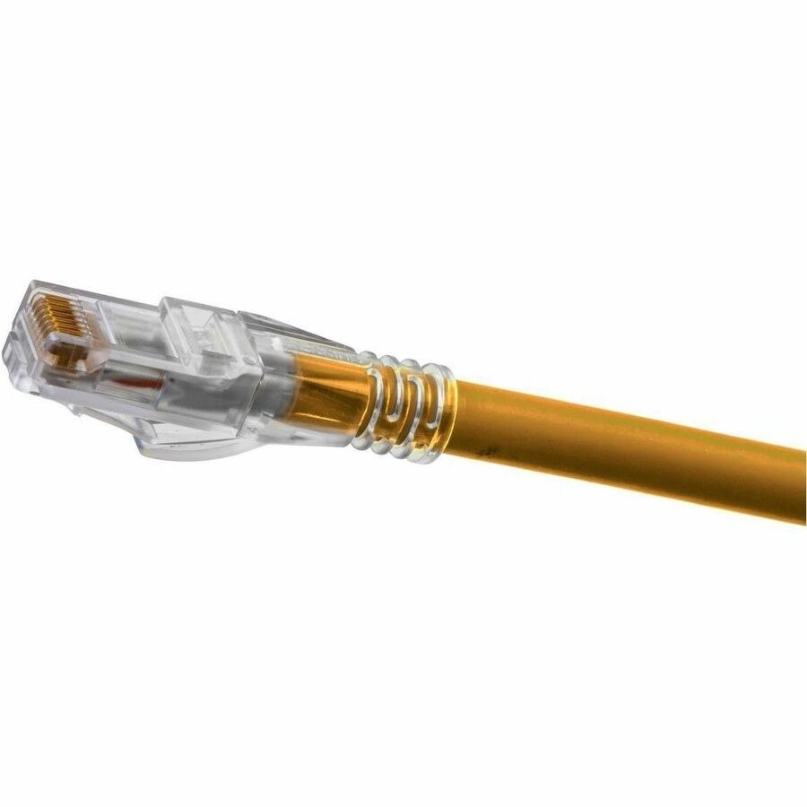 Hubbell Premise Wiring Copper Solutions, Patch Cords, Ascent, Cat6A, Slim, 5' Length, Orange
