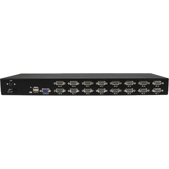 StarTech.com 16 Port 1U Rackmount USB KVM Switch with OSD