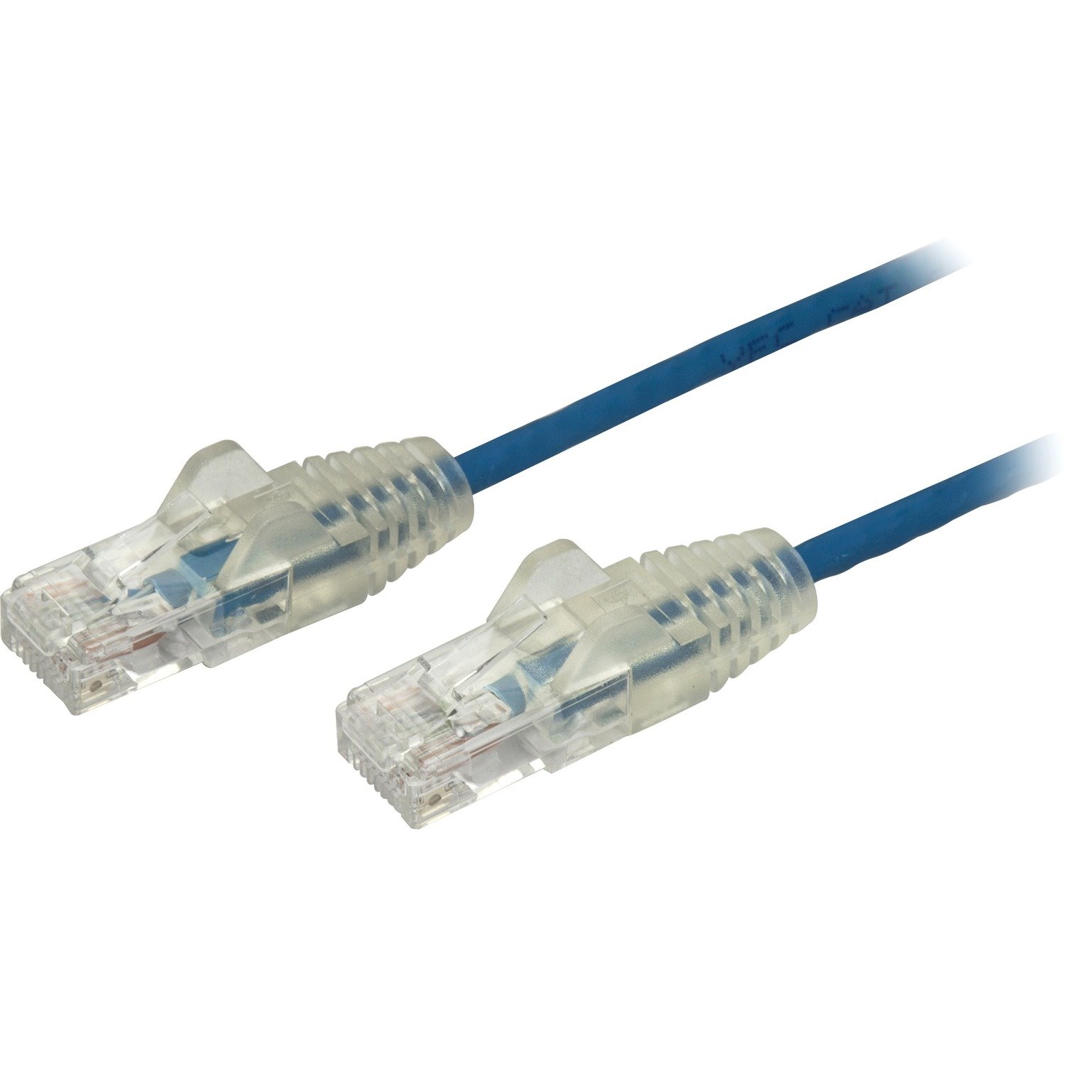 StarTech.com 6 ft CAT6 Cable - Slim CAT6 Patch Cord - Blue - Snagless RJ45 Connectors - Gigabit Ethernet Cable - 28 AWG - LSZH (N6PAT6BLS)