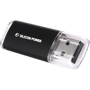 Silicon Power Ultima II SP016GBUF2M01V1K 16 GB USB 2.0 Flash Drive - Black