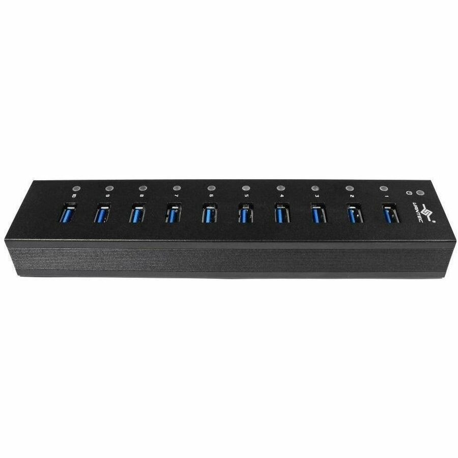 Vantec 10-Port USB 3.0 Aluminum Hub