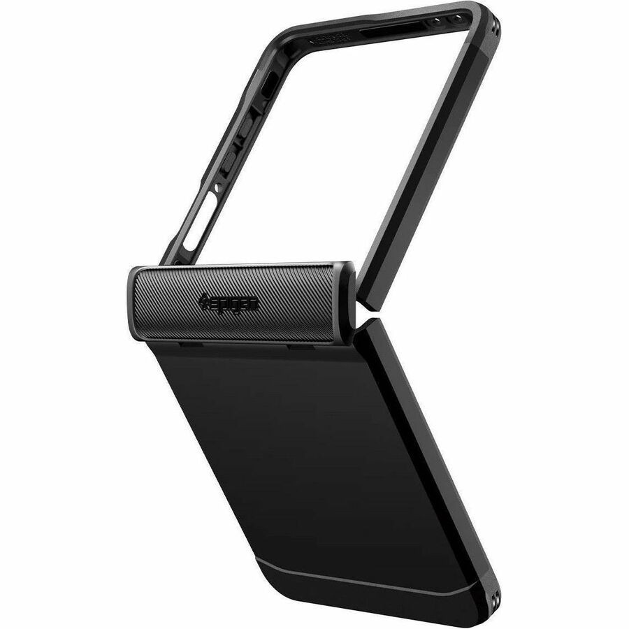 Spigen Slim Armor Pro Case voor Samsung Galaxy Z Flip7 Smartphone - Zwart