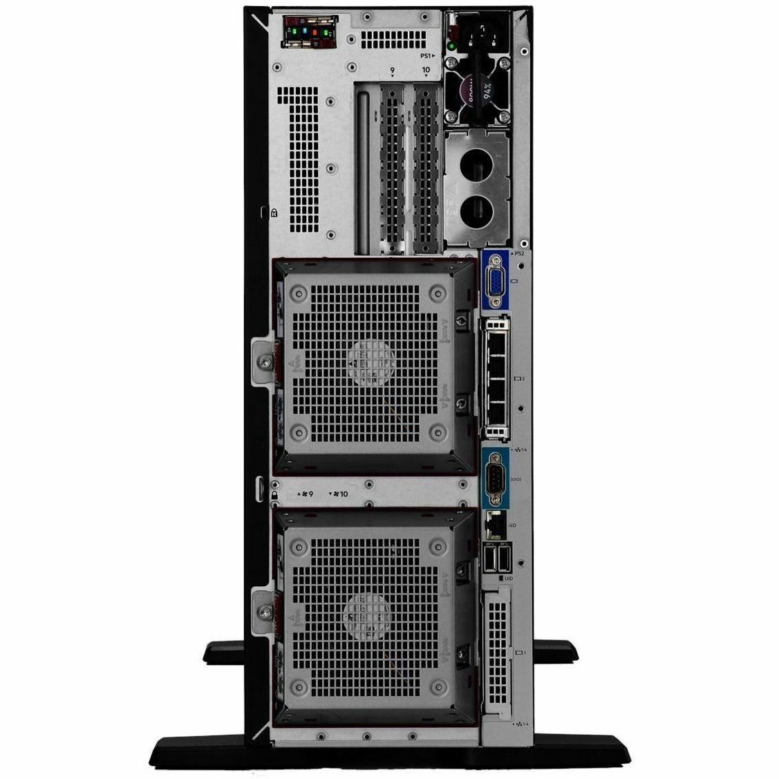 HPE ProLiant ML350 G11 4U Tower Server - 1 Xeon Silver 4514Y 2 GHz - 64 GB RAM - 4.80 TB HDD - (2 x 2.4TB) HDD Configuration - 12Gb/s SAS, Serial ATA Controller