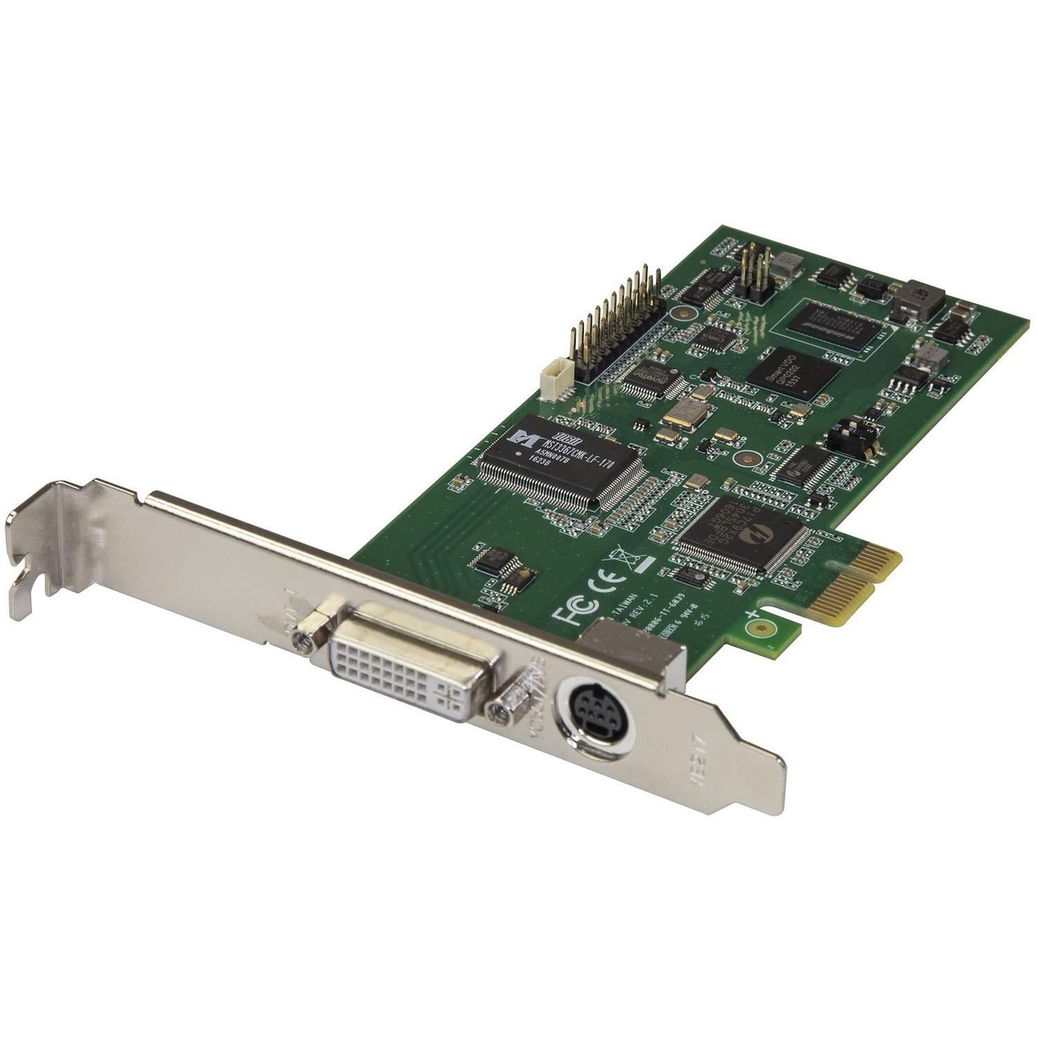 StarTech.com PCIe Video Capture Card, Internal Capture Card, HDMI, VGA, DVI, and Component, 1080P at 60 FPS, TAA