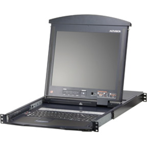 ATEN KL1516AM Dual Rail Rackmount LCD-TAA Compliant