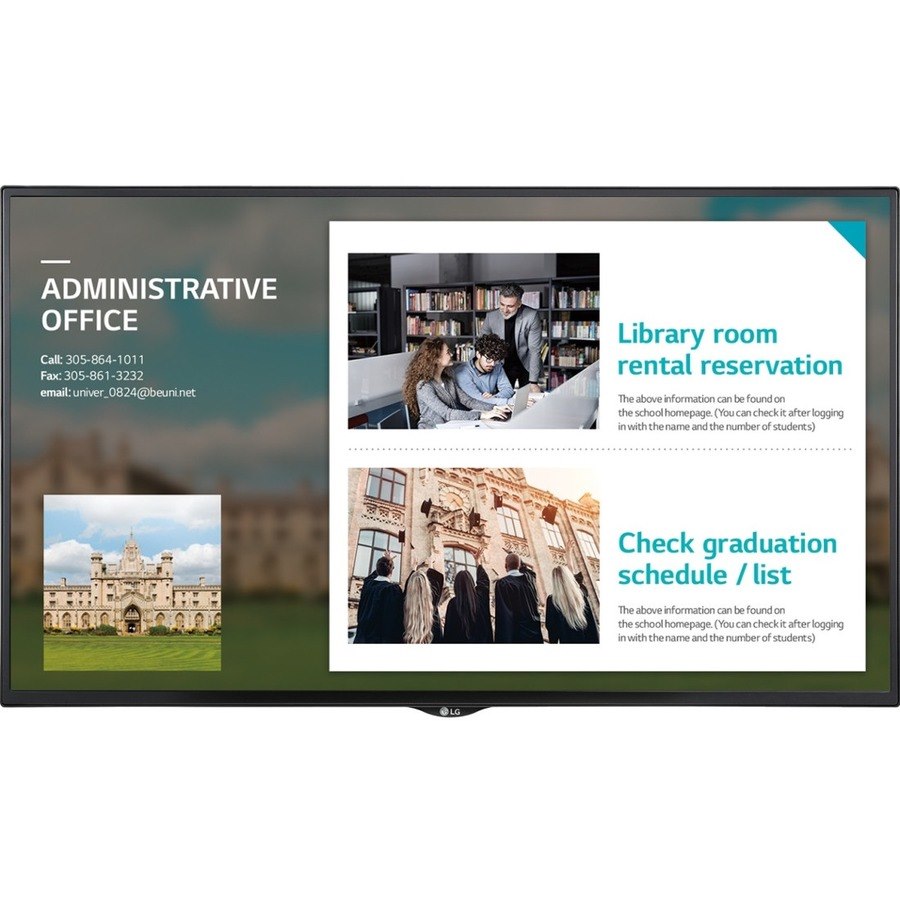 LG 55SE3KE-B Digital Signage Display