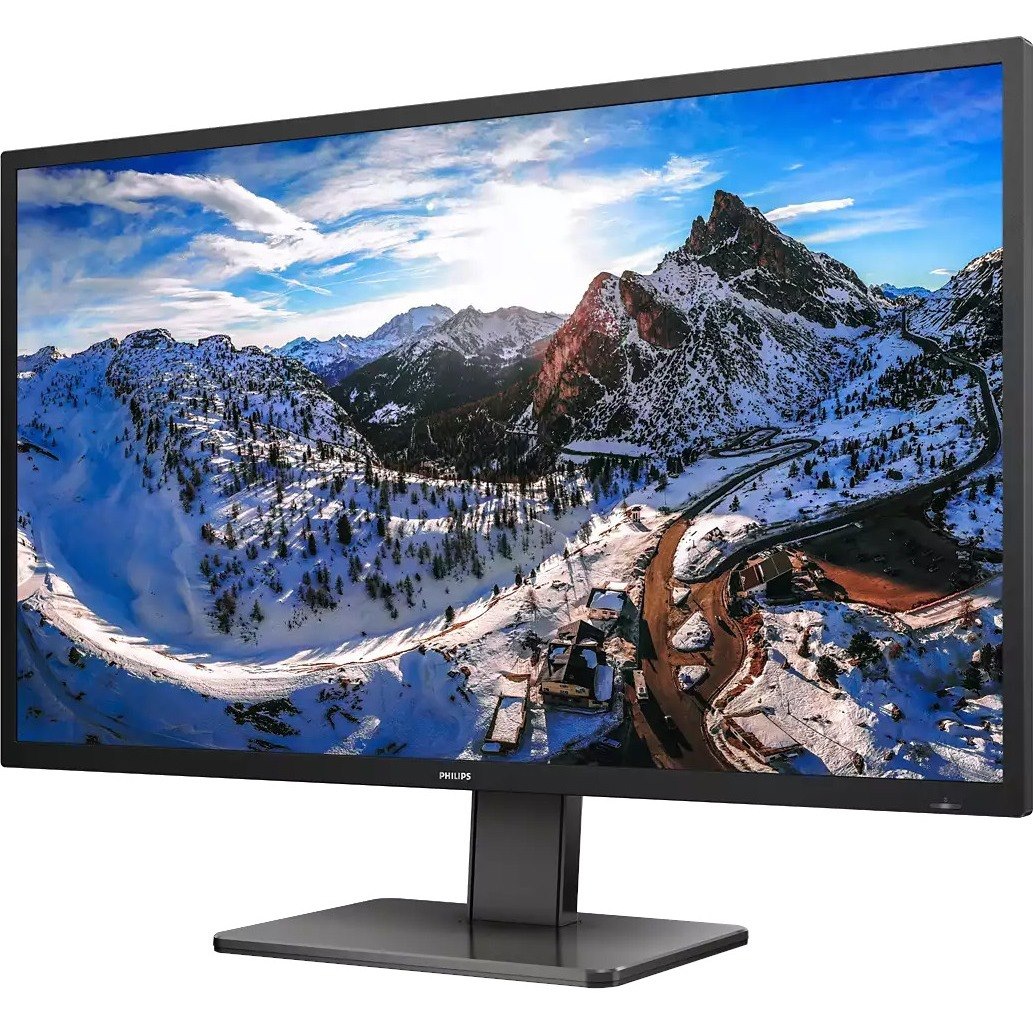 Philips 439P1 43" Class 4K UHD LCD Monitor - 16:9 - Textured Black