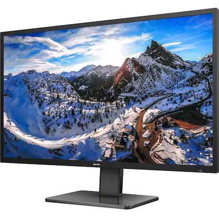 Philips 439P1 43" Class 4K UHD LCD Monitor - 16:9 - Textured Black