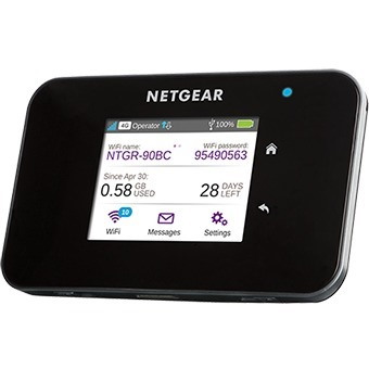 Netgear AirCard AC810S Wi-Fi 5 IEEE 802.11ac Cellular Modem/Wireless Router