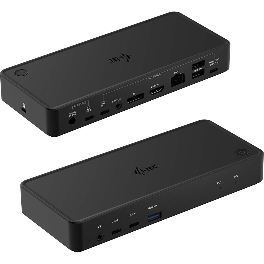 i-tec USB Type C, Thunderbolt Docking Station for Desktop PC, Notebook, Monitor, Workstation - 100 W