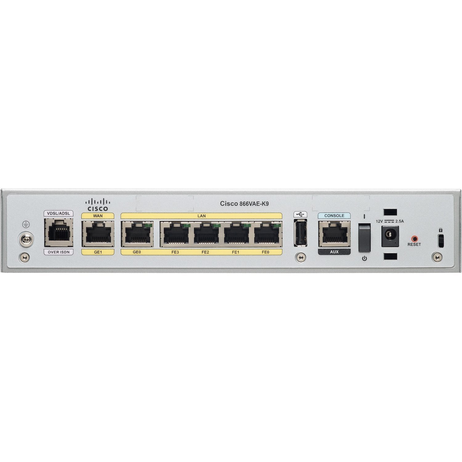 Cisco 867VAE Base Router with VDSL2/ADSL2+ over Basic Telephone Service