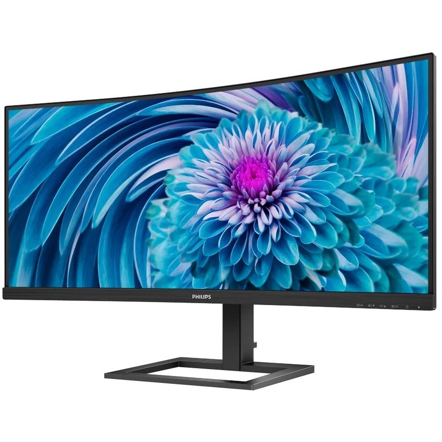 Philips 346E2CUAE 34" Class WQHD Curved Screen LCD Monitor - 21:9