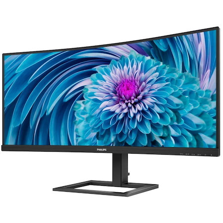 Philips 346E2CUAE 34" Class WQHD Curved Screen LCD Monitor - 21:9