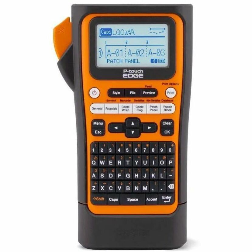 Brother PT-E310BTVP Industrial Handheld Label Printer - 3 Year Warranty, included Carry case, Rechargeable Li-Ion battery,1xTZE-FX241 and USB-A Cable