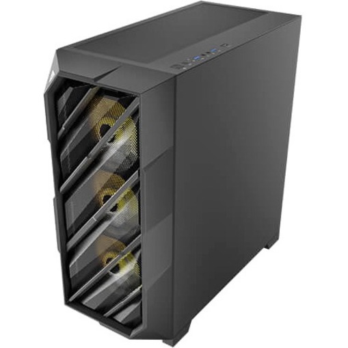 Antec DP503 Gaming Computer Case - ITX, Micro ATX, ATX Motherboard Supported - Mid-tower - Steel, Plastic, Tempered Glass - Black