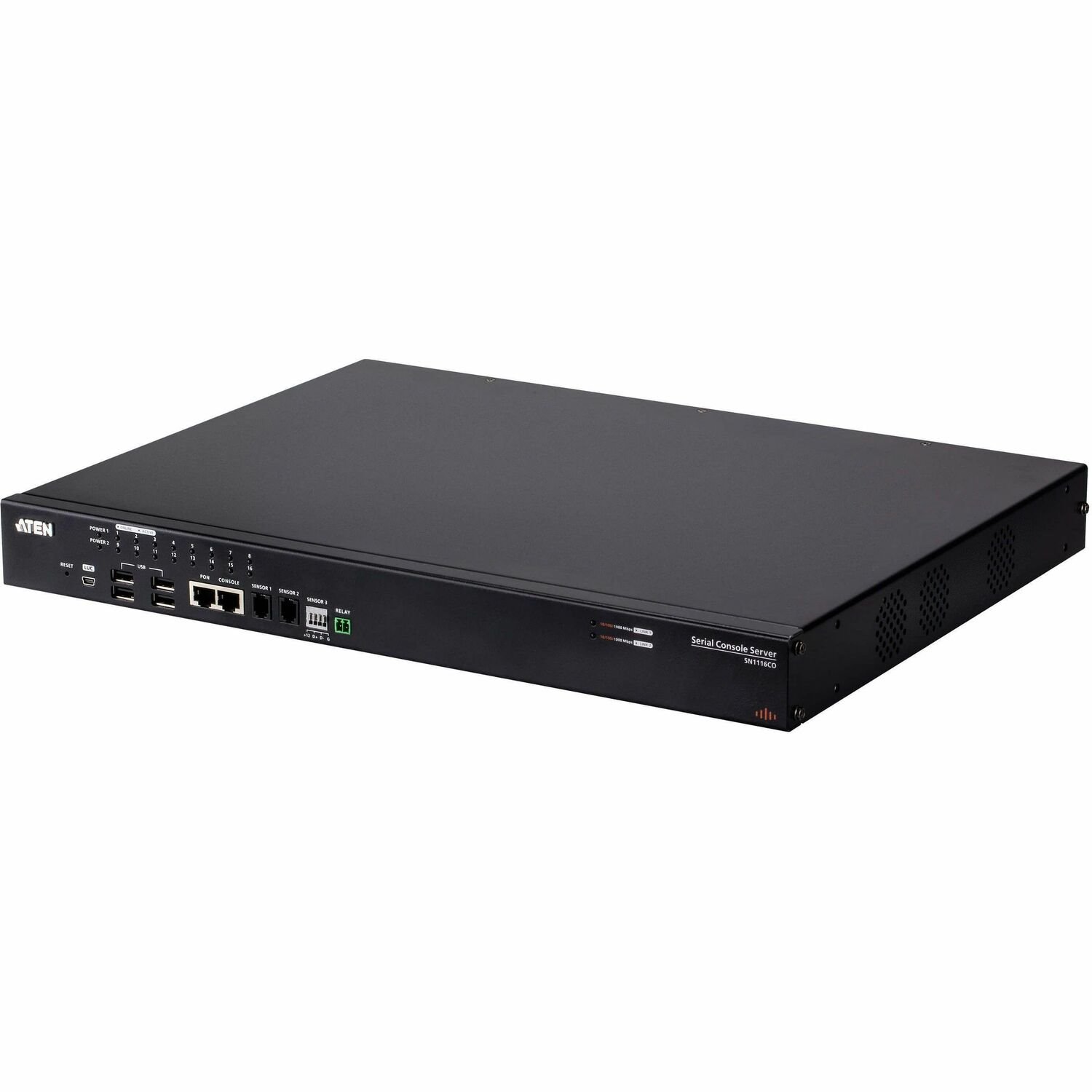 ATEN 16-Port Serial Console Server with Dual Power / SFP