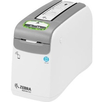 Zebra ZD510-HC Direct Thermal Printer - Monochrome - Portable - Wristband Print - USB - Bluetooth