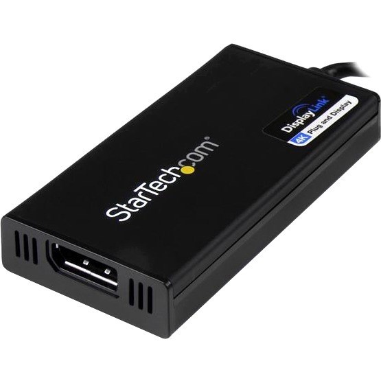 StarTech.com USB 3.0 to DisplayPort Adapter, 4K 30Hz UHD, USB to DP Display Adapter, External Video/Graphics Card for Mac & Windows