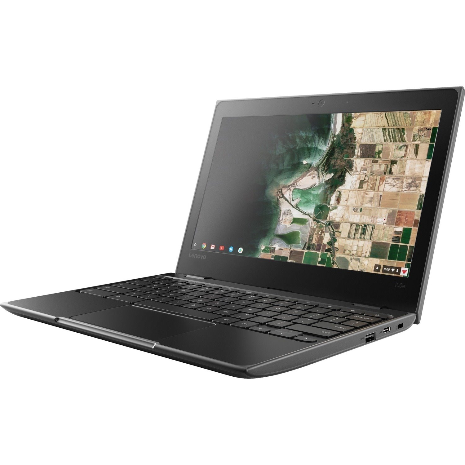 Lenovo 100e Chromebook 2nd Gen 81MA002FUS 11.6" Chromebook - HD - Intel Celeron N4020 - 4 GB - 32 GB Flash Memory - English Keyboard - Black