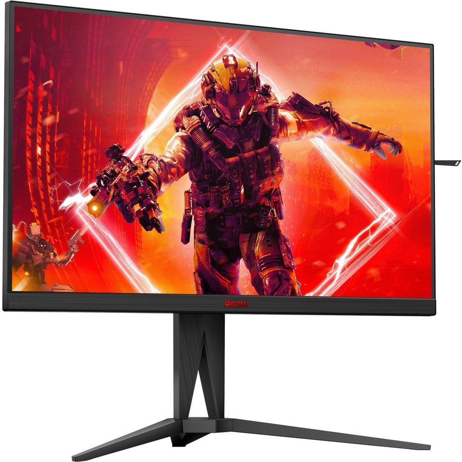 AOC AGON AG275QZ 27" Class WQHD Gaming LCD Monitor - 16:9 - Black, Red