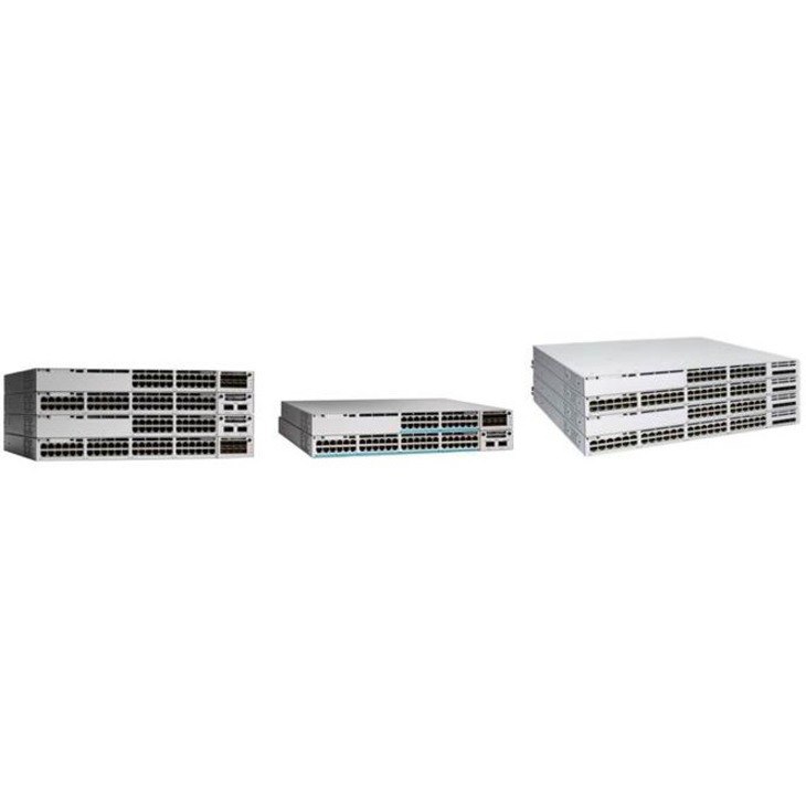 Cisco Catalyst 9300 9300L-48T-4X 48 Ports Manageable Ethernet Switch - Gigabit Ethernet, 10 Gigabit Ethernet - 10/100/1000Base-T, 10GBase-X