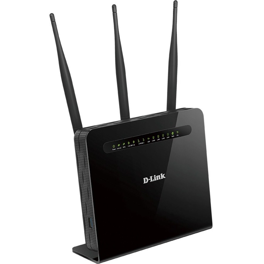 D-Link TalkBox2800 DVA-2800 Wi-Fi 5 IEEE 802.11ac ADSL2+, VDSL2, Ethernet Modem/Wireless Router