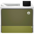 HP LaserJet Enterprise 6700dn Desktop Wireless Laser Printer - Color