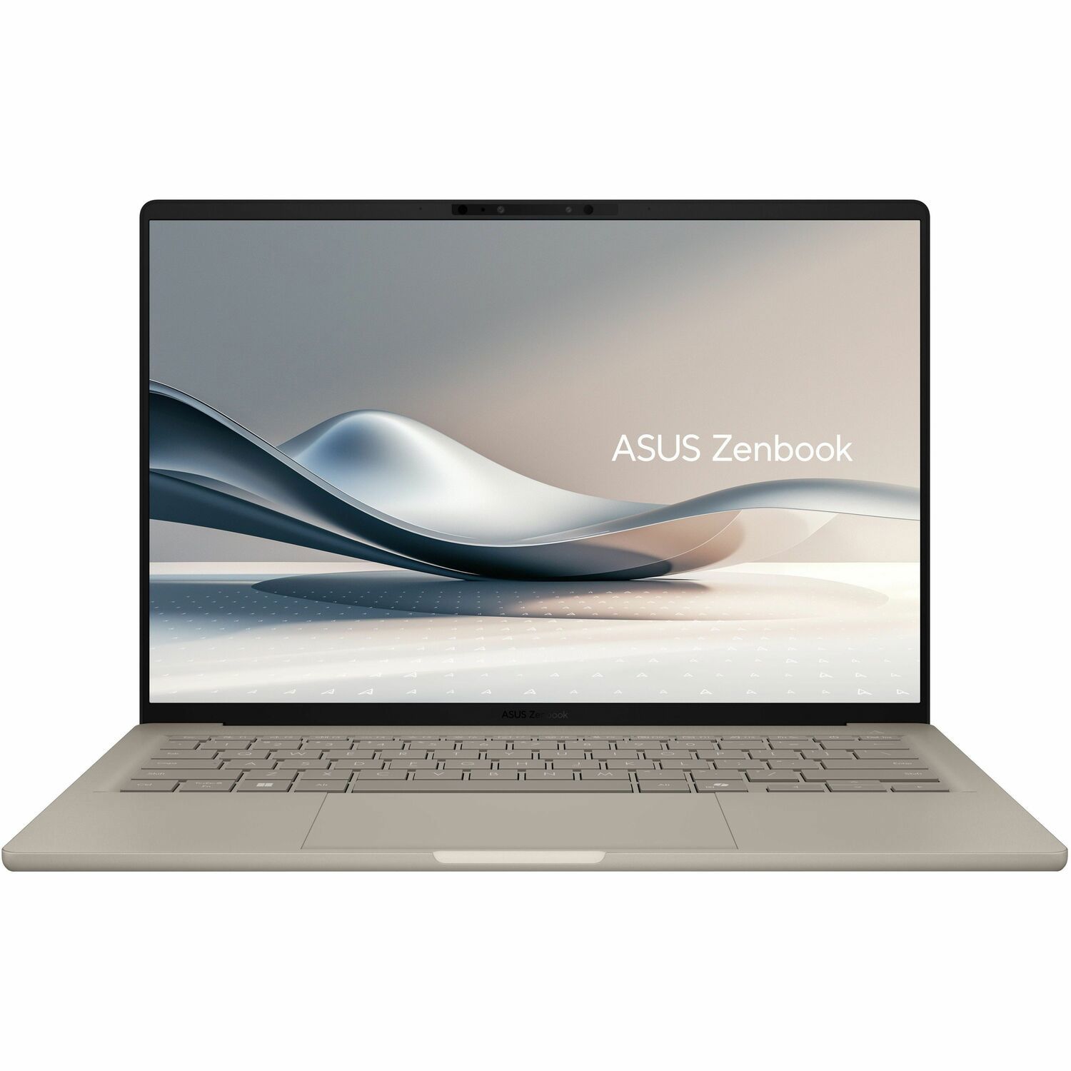 Asus Zenbook A14 UX3407 UX3407QA-DS52-CA 14" Copilot+ PC Notebook - WUXGA - 60 Hz - Qualcomm Snapdragon X X1-26-100 - 16 GB - 512 GB SSD - English Keyboard - Zabriskie Beige