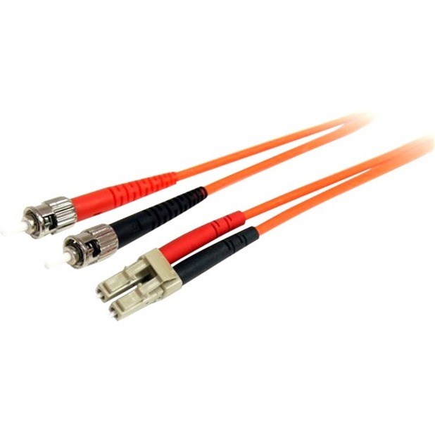 StarTech.com 10m Fiber Optic Cable - Multimode Duplex 62.5/125 LSZH Fiber Jumper Cord- LC/ST