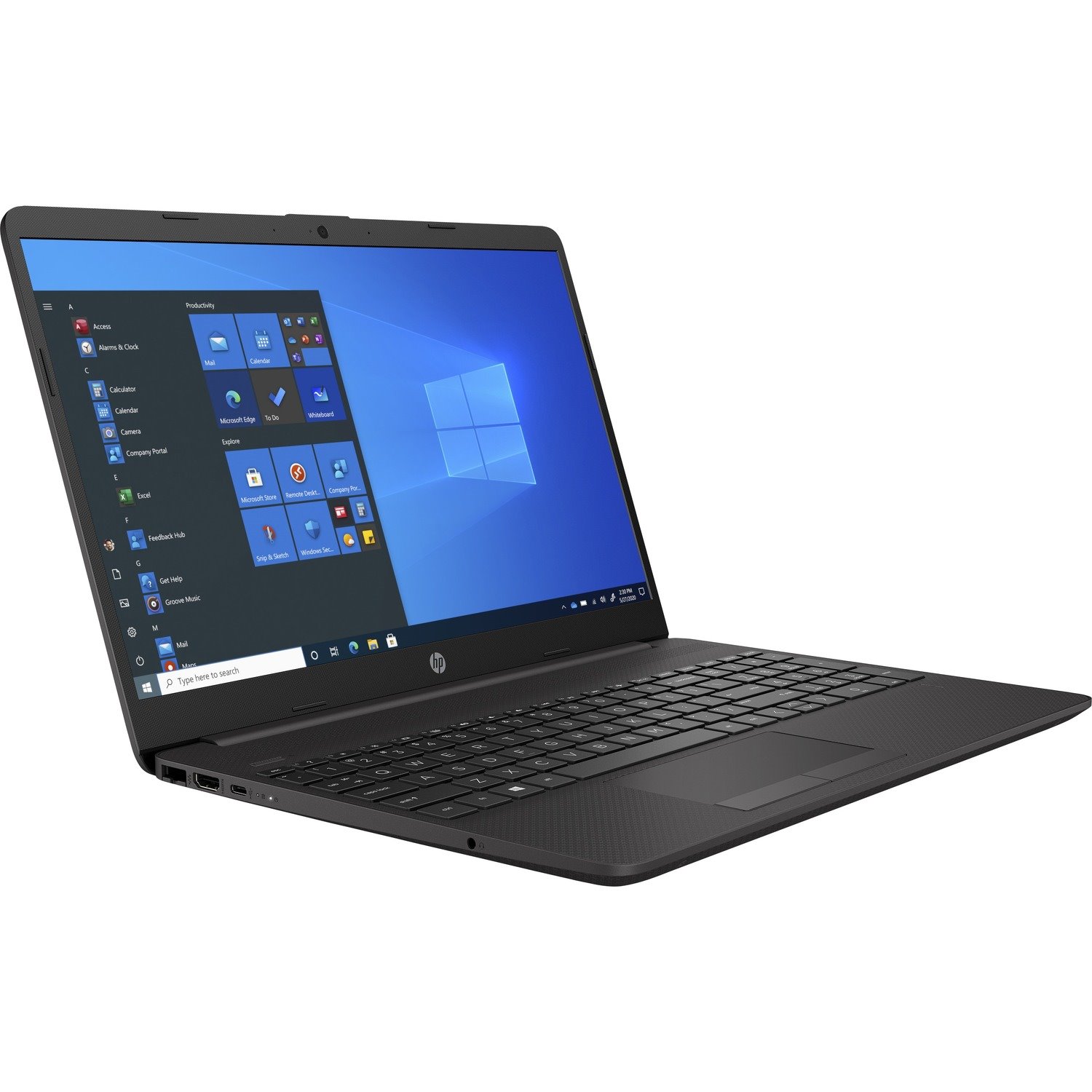 HP 255 G8 15.6" Notebook - Full HD Plus - AMD Ryzen 5 5500U - 16 GB - 256 GB SSD - English, French Keyboard - Dark Ash Silver