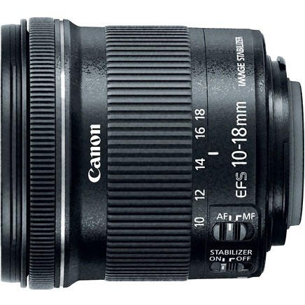 Canon - 10 mm to 18 mm - f/29 - f/5.6 - Ultra Wide Angle Zoom Lens for Canon EF/EF-S