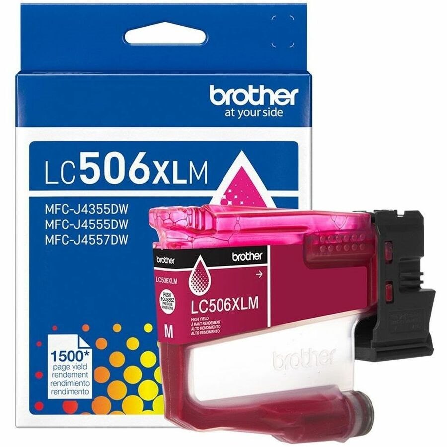 Brother LC506XLM Original High Yield Inkjet Ink Cartridge - Magenta Pack