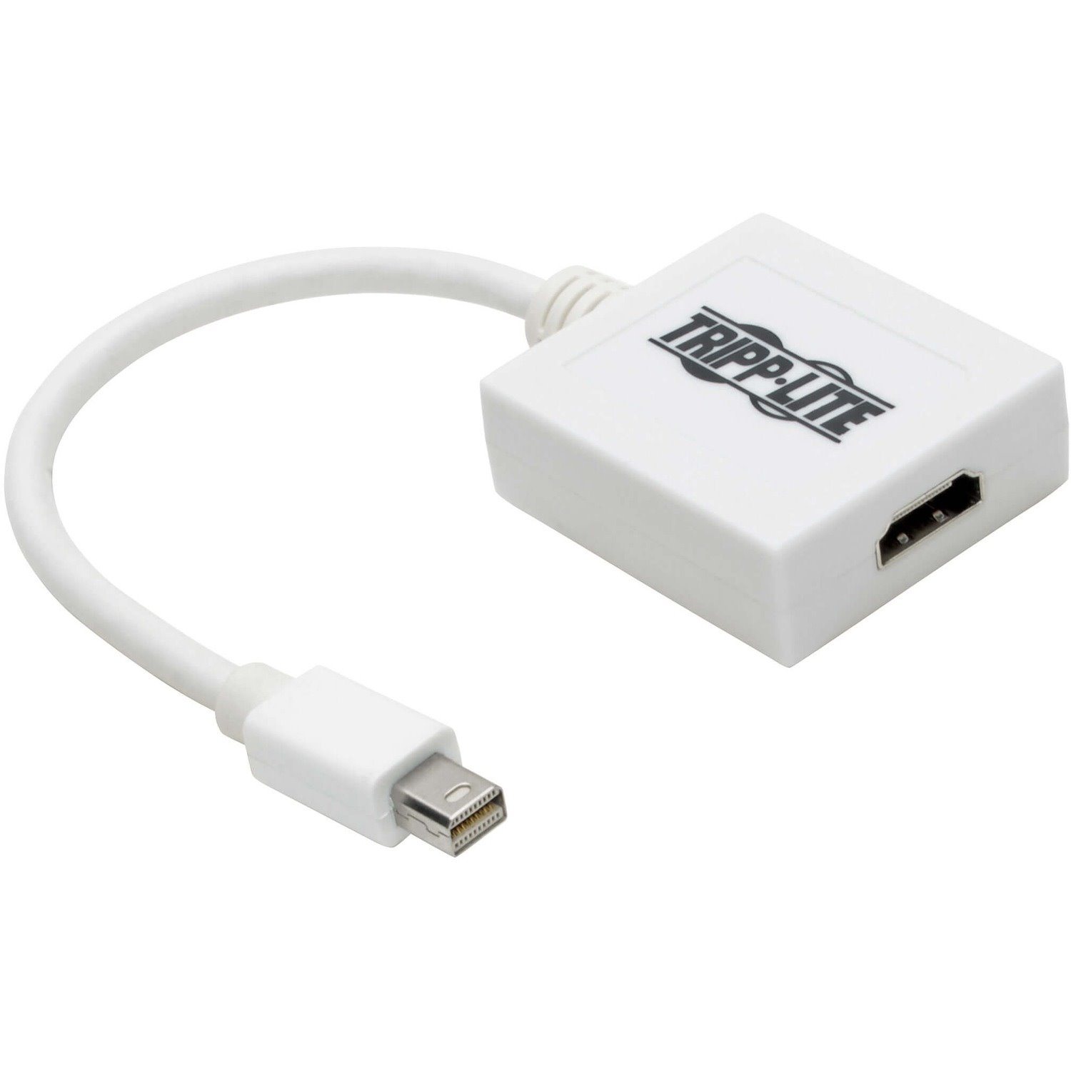 Tripp Lite by Eaton Mini DisplayPort to HDMI Adapter Cable (M/F), 6 in. (15.2 cm), TAA