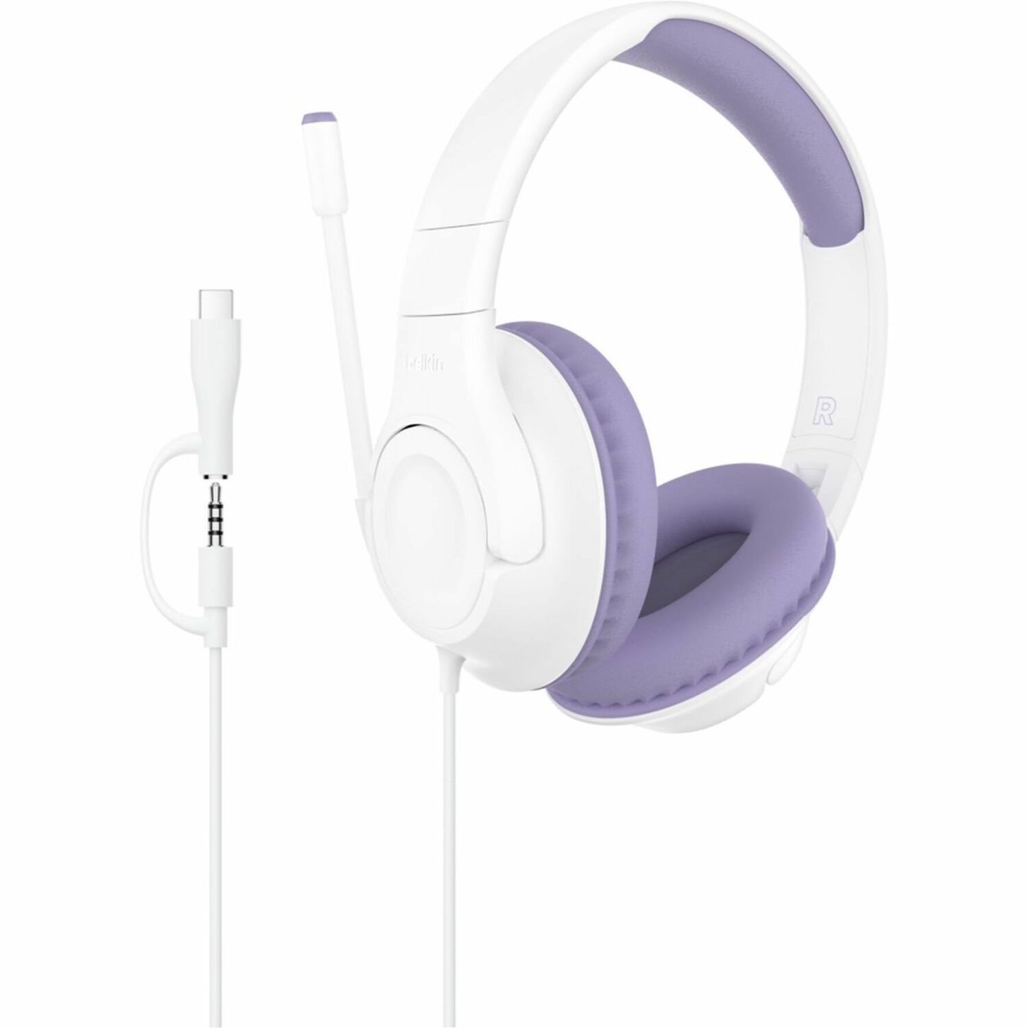 Belkin SoundForm Inspire Wired Over-Ear Headset for Kids