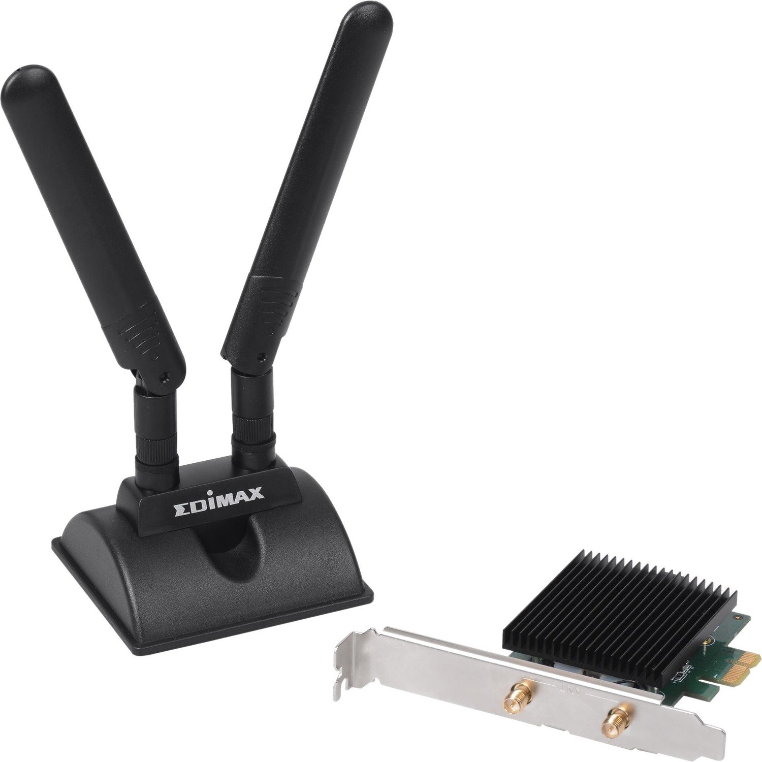 Edimax EW-7833AXP IEEE 802.11ax Bluetooth 5.0 Wi-Fi/Bluetooth Combo Adapter for Desktop Computer