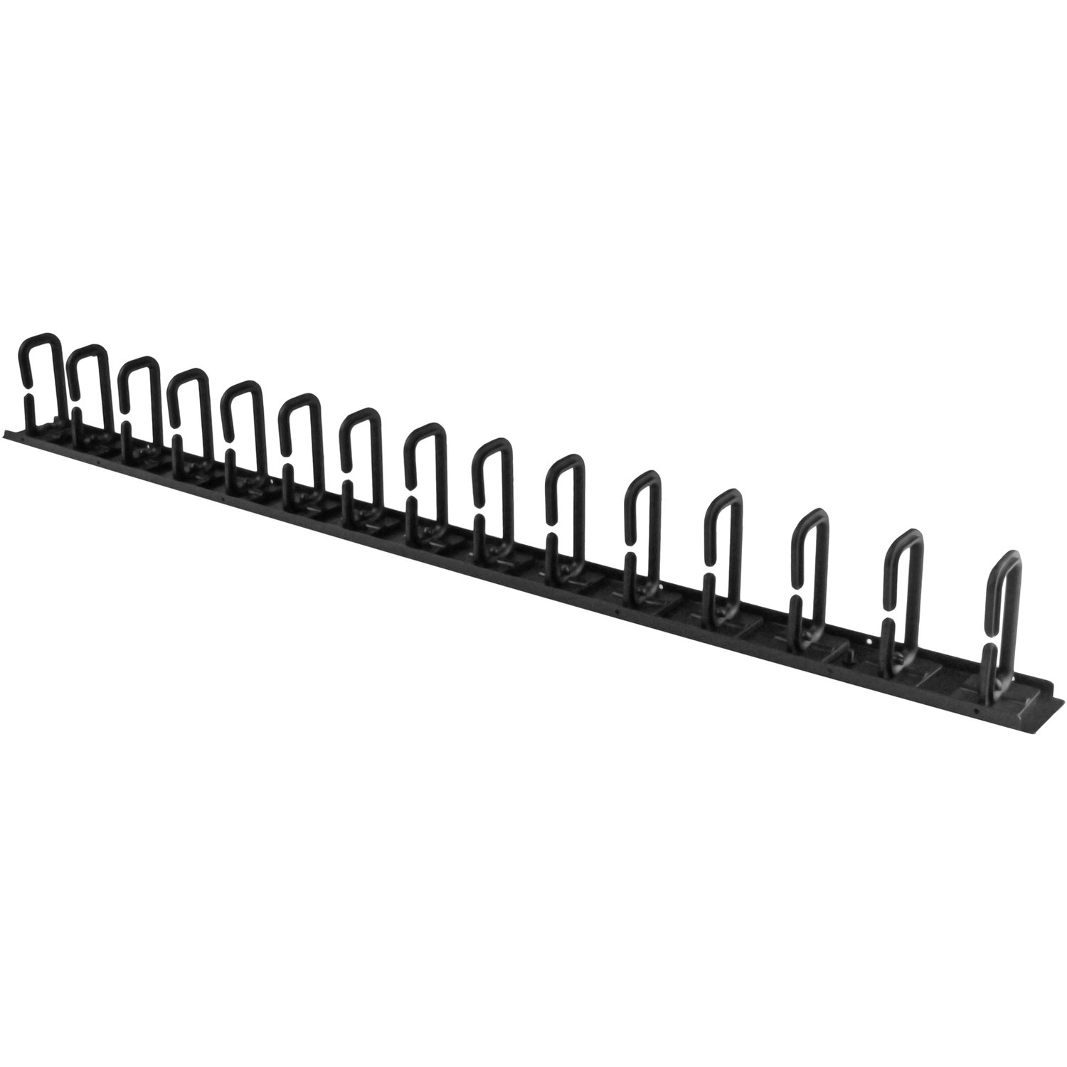 StarTech.com Vertical Cable Organizer with D-Ring Hooks - Vertical Cable Management Panel - 20U - 2.8ft.