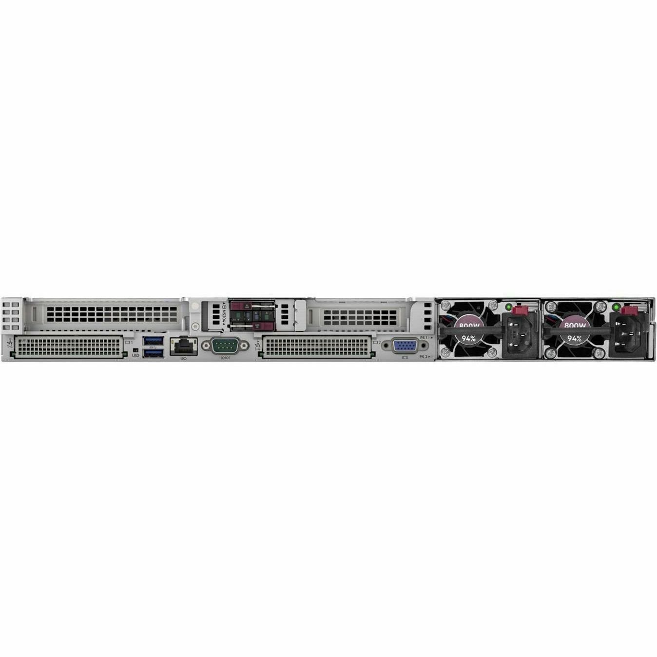 HPE SMART CHOICE ProLiant DL360 Gen11 1U Rack Server - 1 x Intel Xeon Silver 4510 2.4 GHz - 64 GB RAM - 960 GB SSD - (2 x 480GB) SSD Configuration - Serial ATA/600, 12Gb/s SAS Controller