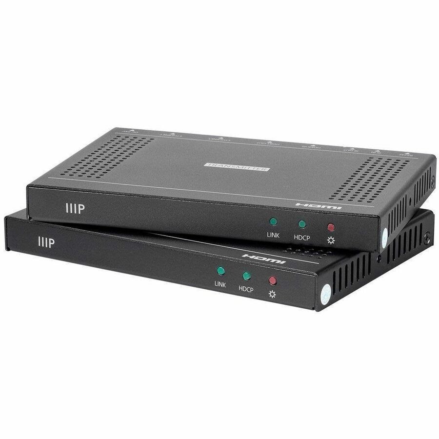 Monoprice Blackbird 4K Pro Hdbaset Extender Kit_ 100M With Poh_ RS-232_ HDCP 2.2