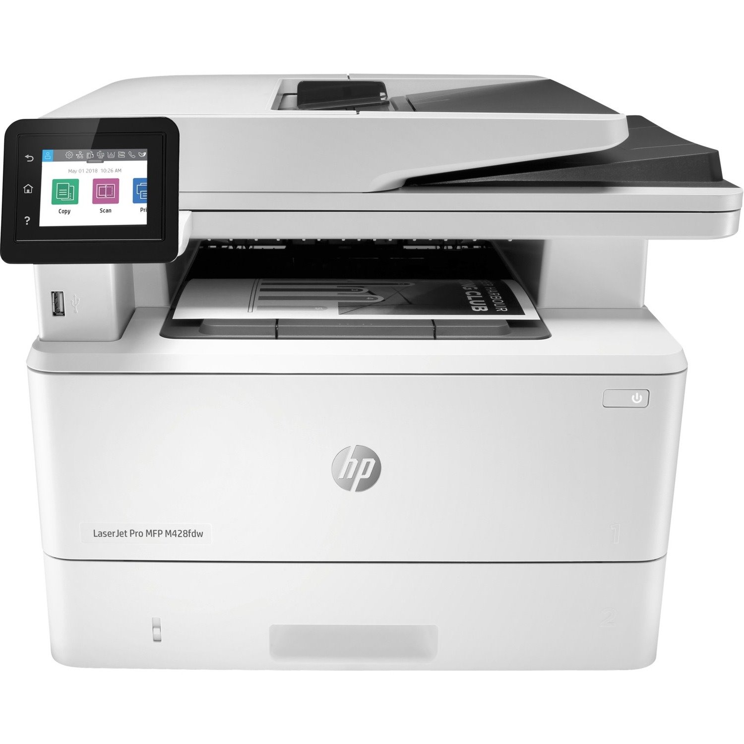 HP LaserJet Pro M428 fdw Wireless Laser Multifunction Printer - Monochrome