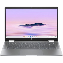 HP Chromebook x360 14b-cd0000 14b-cd0030ca 14" Touchscreen Convertible 2 in 1 Chromebook - Full HD - Intel Core i3 i3-N305 - 8 GB - 256 GB Flash Memory - Mineral Silver
