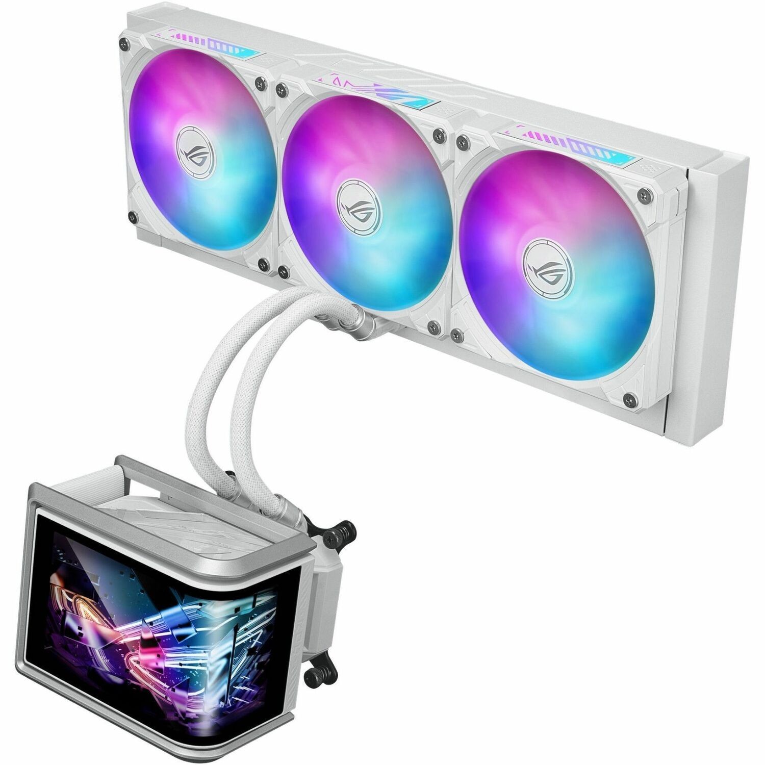 Asus ROG Ryuo IV SLC 360 ARGB Cooling Fan/Radiator/Water Block/Pump - 1 Pack