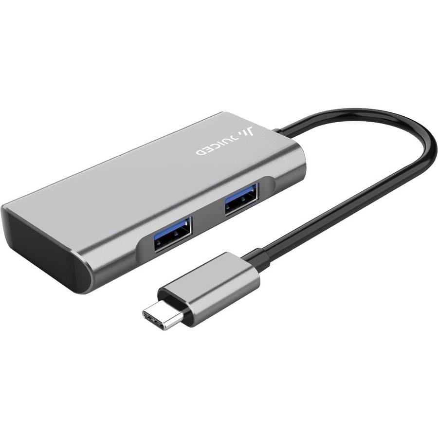 Juiced Systems QuadHUB 4 Port USB-C 10 Gbps Adapter