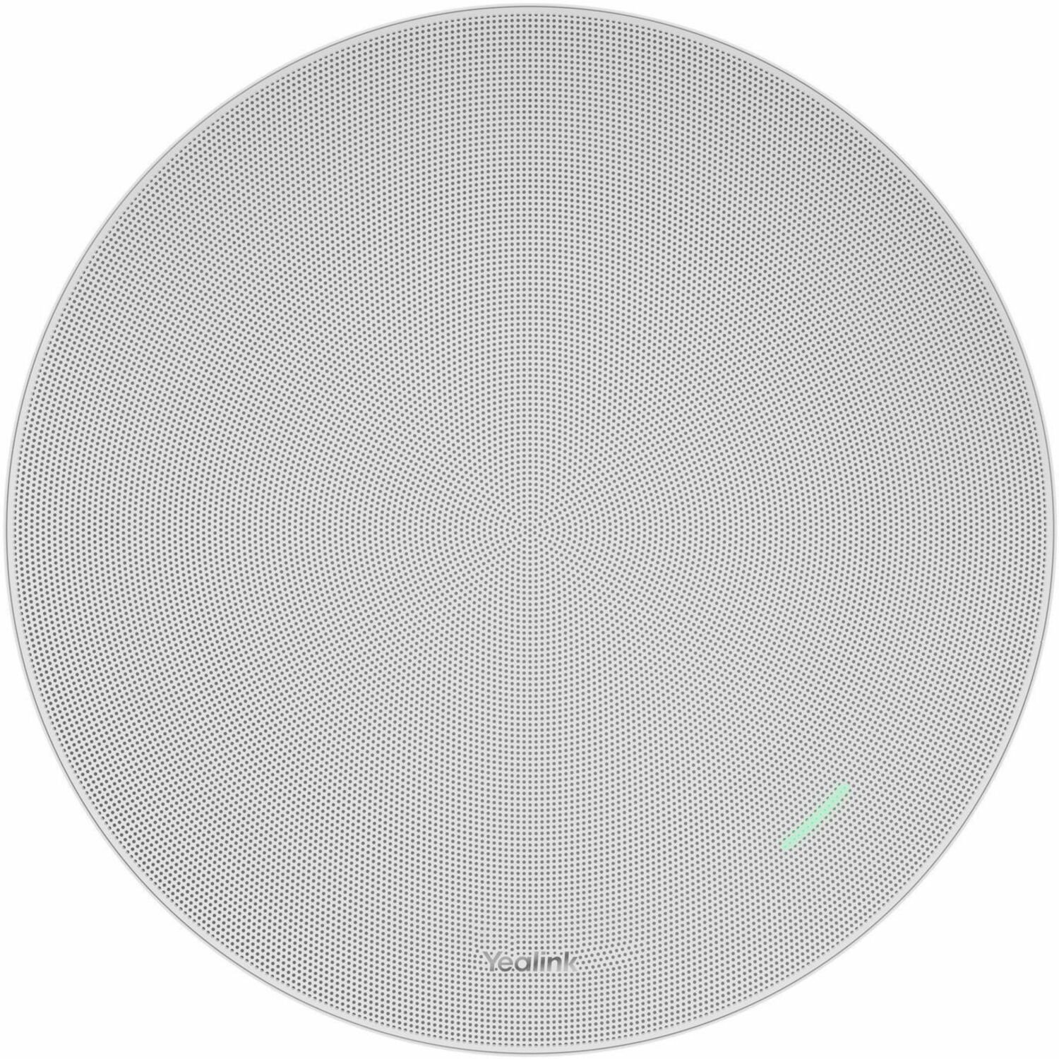 Yealink (CS10-D) CS10 Dante Edition,Cs10(1),White Mesh Cover(1),Ceiling Tile Bridge(1)