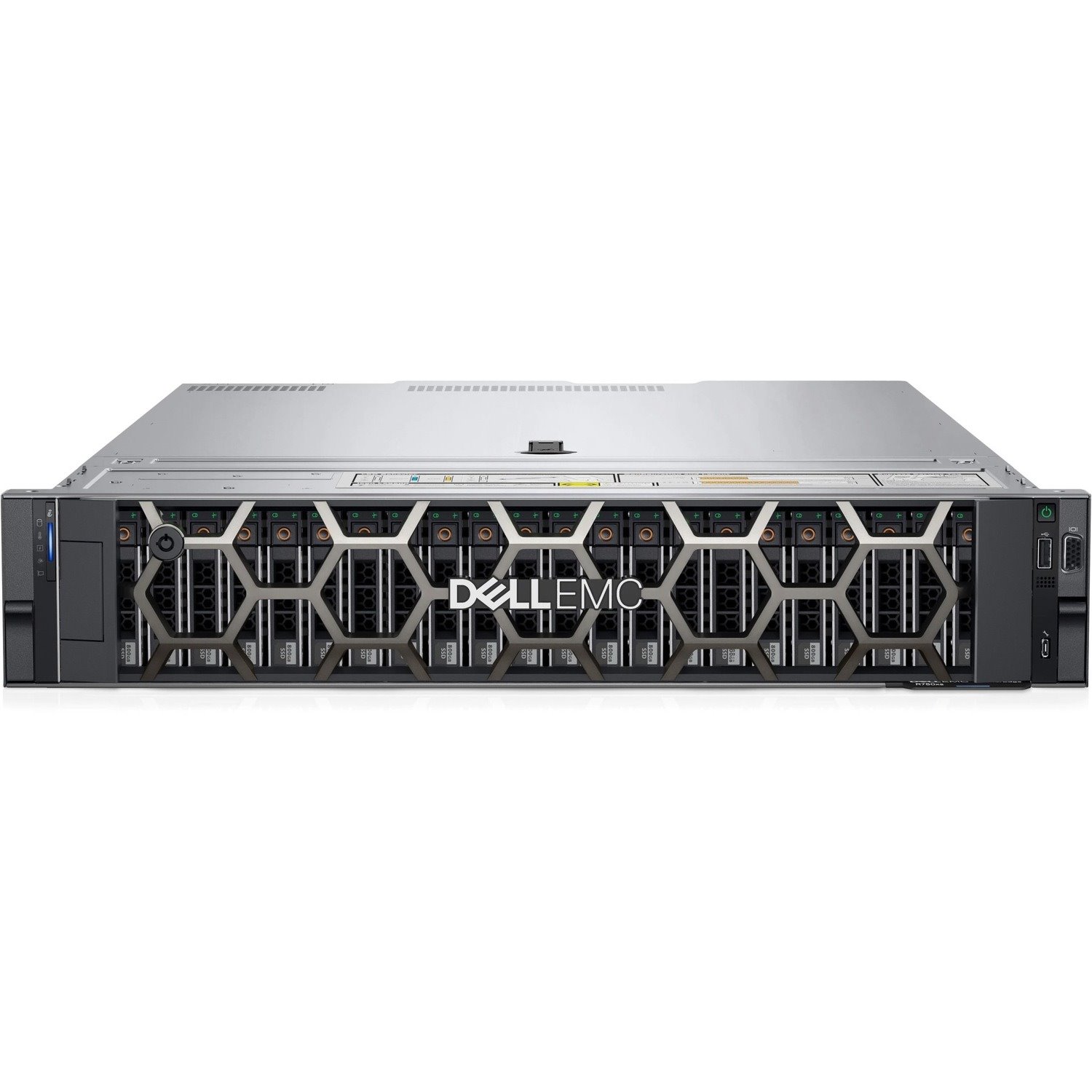 Dell EMC PowerEdge R750xs 2U Rack-mountable Server - 2 x Intel Xeon Gold 5318Y 2.10 GHz - 32 GB RAM - 480 GB SSD - (1 x 480GB) SSD Configuration - Serial ATA/600, Serial Attached SCSI (SAS) Controller