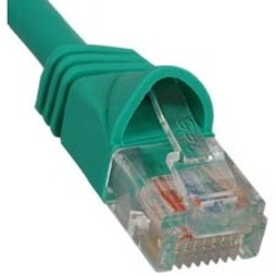 ICC Patch Cord, Cat 6 Molded Boot, Green