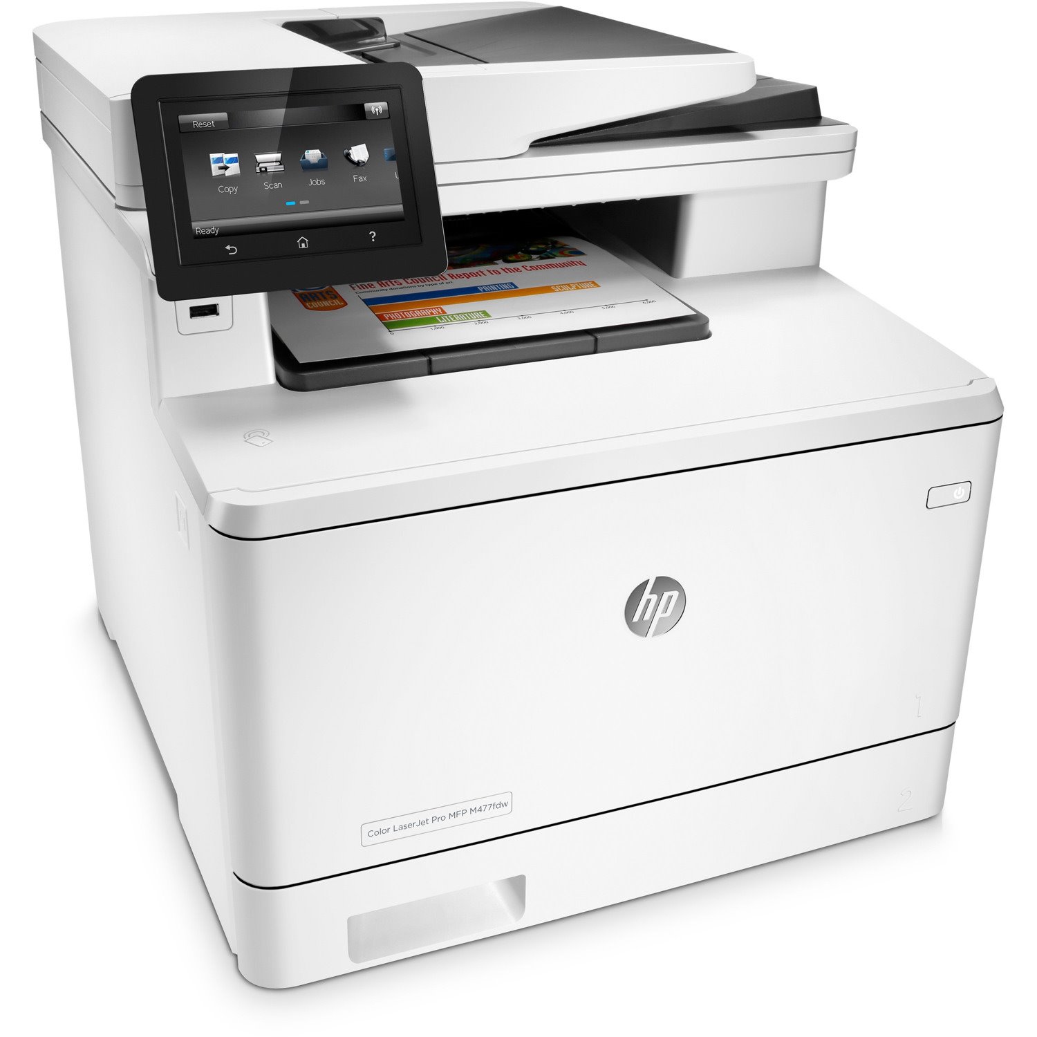 HP LaserJet Pro M477fdw Laser Multifunction Printer - Colour